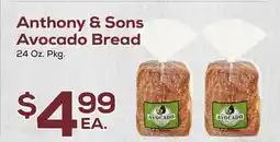 DeCicco & Sons Anthony & Sons Avocado Bread offer