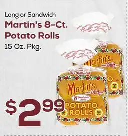 DeCicco & Sons Martin's 8-Ct. Potato Rolls offer