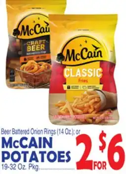 Bravo Supermarkets or MCCAIN POTATOES offer