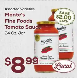 DeCicco & Sons Monte's Fine Foods Tomato Sauce offer