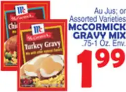 Bravo Supermarkets McCORMICK GRAVY MIX offer