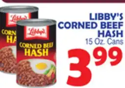 Bravo Supermarkets LIBBY'S CORNED BEEF HASH offer