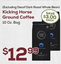 DeCicco & Sons Kicking Horse Ground Coffee offer
