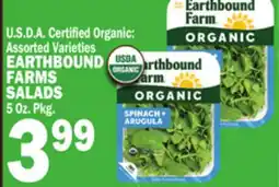 Bravo Supermarkets EARTHBOUND FARMS SALADS offer