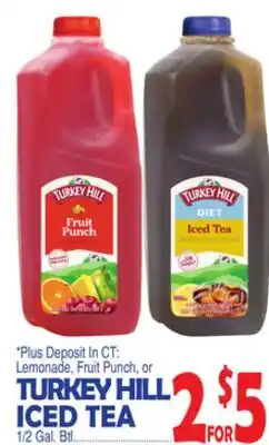 Bravo Supermarkets TURKEY HILL ICED TEA offer