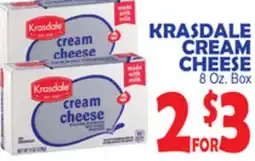 Bravo Supermarkets KRASDALE CREAM CHEESE offer