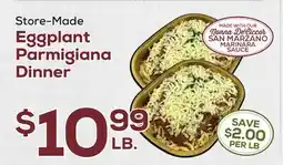 DeCicco & Sons Store-Made Eggplant Parmigiana Dinner offer