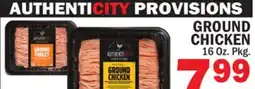 Bravo Supermarkets AUTHENTICITY PROVISIONS GROUND CHICKEN offer