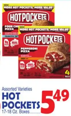 Bravo Supermarkets HOT POCKETS offer