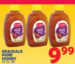 Bravo Supermarkets KRASDALE PURE HONEY offer