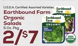 DeCicco & Sons Earthbound Farm Organic Salads offer