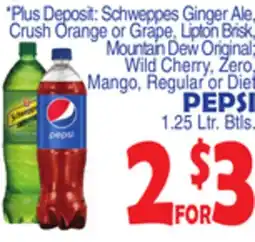 Bravo Supermarkets Pepsi offer