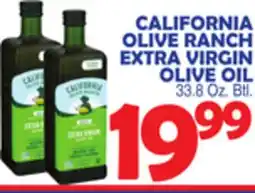 Bravo Supermarkets CALIFORNIA OLIVE RANCH EXTRA VIRGIN OLIVE OIL offer