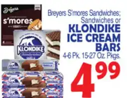 Bravo Supermarkets KLONDIKE ICE CREAM BARS offer