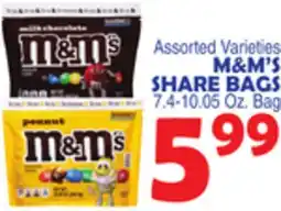Bravo Supermarkets M&M'S SHARE BAGS offer