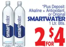 Bravo Supermarkets SMARTWATER offer