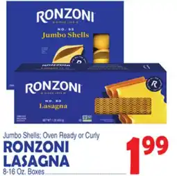 Bravo Supermarkets RONZONI LASAGNA offer