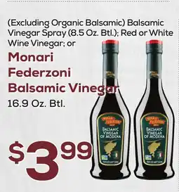 DeCicco & Sons Monari Federzoni Balsamic Vinegar offer