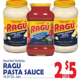 Bravo Supermarkets RAGU PASTA SAUCE offer