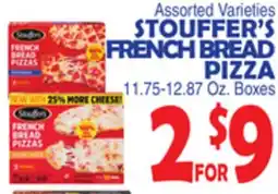 Bravo Supermarkets STOUFFER'S FRENCH BREAD PIZZA offer