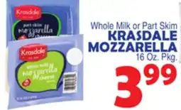 Bravo Supermarkets KRASDALE MOZZARELLA offer