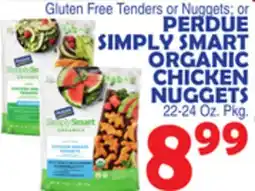 Bravo Supermarkets PERDUE SIMPLY SMART ORGANIC CHICKEN NUGGETS offer