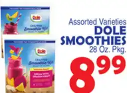 Bravo Supermarkets DOLE SMOOTHIES offer