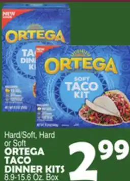 Bravo Supermarkets ORTEGA TACO DINNER KITS offer