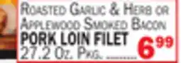 Bravo Supermarkets PORK LOIN FILET offer