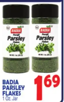 Bravo Supermarkets BADIA PARSLEY FLAKES offer