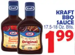 Bravo Supermarkets KRAFT BBQ SAUCE offer