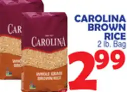 Bravo Supermarkets CAROLINA BROWN RICE offer