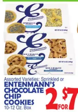 Bravo Supermarkets ENTENMANN'S CHOCOLATE CHIP COOKIES offer