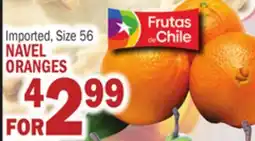 Bravo Supermarkets NAVEL ORANGES offer