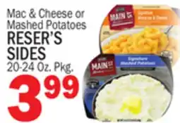 Bravo Supermarkets RESER'S SIDES offer
