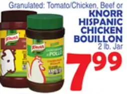 Bravo Supermarkets KNORR HISPANIC CHICKEN BOUILLON offer