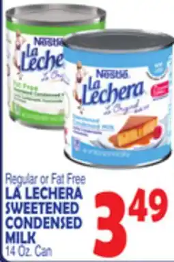 Bravo Supermarkets NESTLE LA LECHERA SWEETENED CONDENSED MILK offer