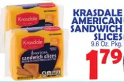 Bravo Supermarkets KRASDALE AMERICAN SANDWICH SLICES offer