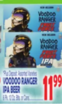 Bravo Supermarkets VOODOO RANGER IPA BEER offer