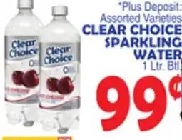 Bravo Supermarkets CLEAR CHOICE SPARKLING WATER offer