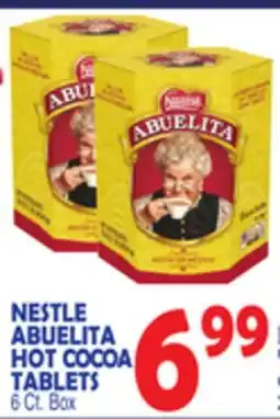 Bravo Supermarkets NESTLE ABUELITA HOT COCOA TABLETS offer
