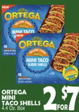 Bravo Supermarkets ORTEGA MINI TACO SHELLS offer
