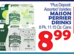 Bravo Supermarkets MAISON PERRIER DRINKS offer