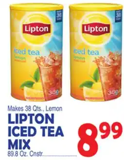 Bravo Supermarkets LIPTON ICED TEA MIX offer