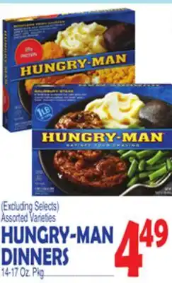 Bravo Supermarkets HUNGRY-MAN DINNERS offer