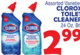Bravo Supermarkets CLOROX TOILET CLEANER offer