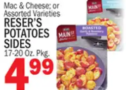 Bravo Supermarkets RESER'S POTATOES SIDES offer