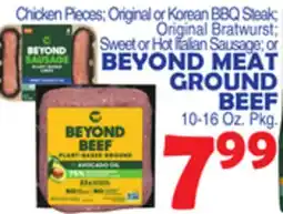Bravo Supermarkets BEYOND MEAT GROUND BEEF offer