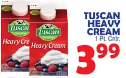 Bravo Supermarkets TUSCAN HEAVY CREAM offer