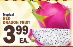 Bravo Supermarkets RED DRAGON FRUIT offer
